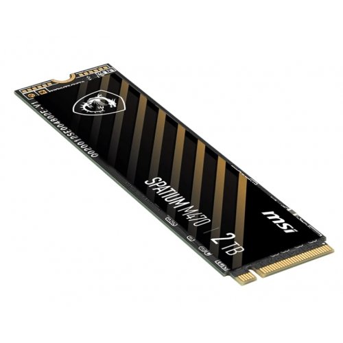 Фото SSD-диск MSI SPATIUM M470 3D NAND TLC 2TB M.2 (2280 PCI-E) (S78-440Q470-P83)