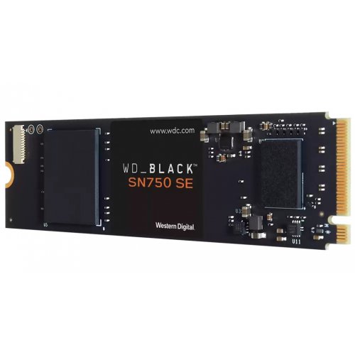 Photo SSD Drive Western Digital Black SN750 SE 3D NAND 500GB M.2 (2280 PCI-E) (WDS500G1B0E)