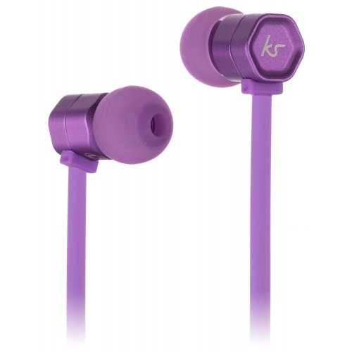 Купити Навушники KitSound Hive In-Ear Purple - ціна в Києві, Львові, Вінниці, Хмельницькому, Франківську, Україні | інтернет-магазин TELEMART.UA фото
