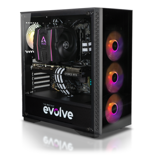 Продать Компьютер EVOLVE GamePart Bronze B (EVGP-BBR560XN306TI-16S500GBk) Black по Trade-In интернет-магазине Телемарт - Киев, Днепр, Украина фото