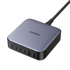Сетевое зарядное устройство Ugreen CD271 Desktop Fast Charger 2 x USB + 4 x USB Type-C 200W (40914) Black