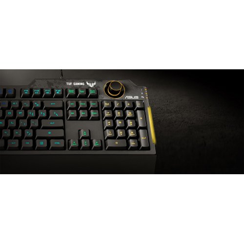 Фото Клавиатура Asus TUF Gaming K1 (90MP01X0-BKMA00) Black