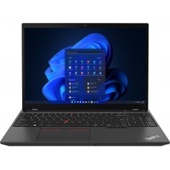 Ноутбук Lenovo ThinkPad T16 Gen 1 (21CH005JRA) Thunder Black / 16″ (1920x1200, IPS) / AMD Ryzen 7 PRO 6850U (2.7–4.7 ГГц), 8 ядер / AMD Radeon 680M Graphics / 32 ГБ (LPDDR5) / 512 ГБ (SSD) / Без ОС