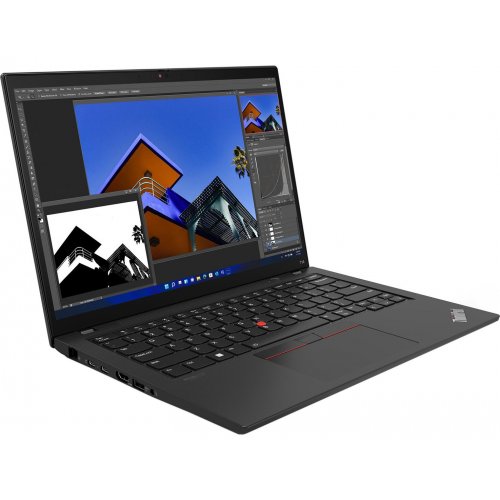 Купить Ноутбук Lenovo ThinkPad T14 G3 (21AJS41S3A) Black - цена в Харькове, Киеве, Днепре, Одессе
в интернет-магазине Telemart фото