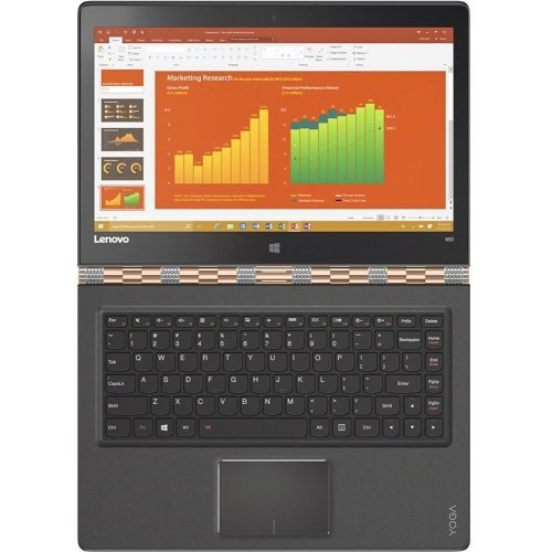 Продати Ноутбук Lenovo Yoga 900-13 (80MK00MBUA) Gold за Trade-In у інтернет-магазині Телемарт - Київ, Дніпро, Україна фото