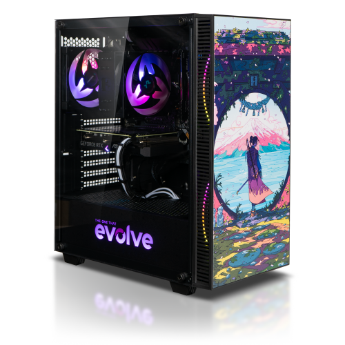 Продати Ігровий ПК EVOLVE SpecialPart Samurai v3 (EVSP-Sv3R560N306-16S500GBk) Black за Trade-In у інтернет-магазині Телемарт - Київ, Дніпро, Україна фото