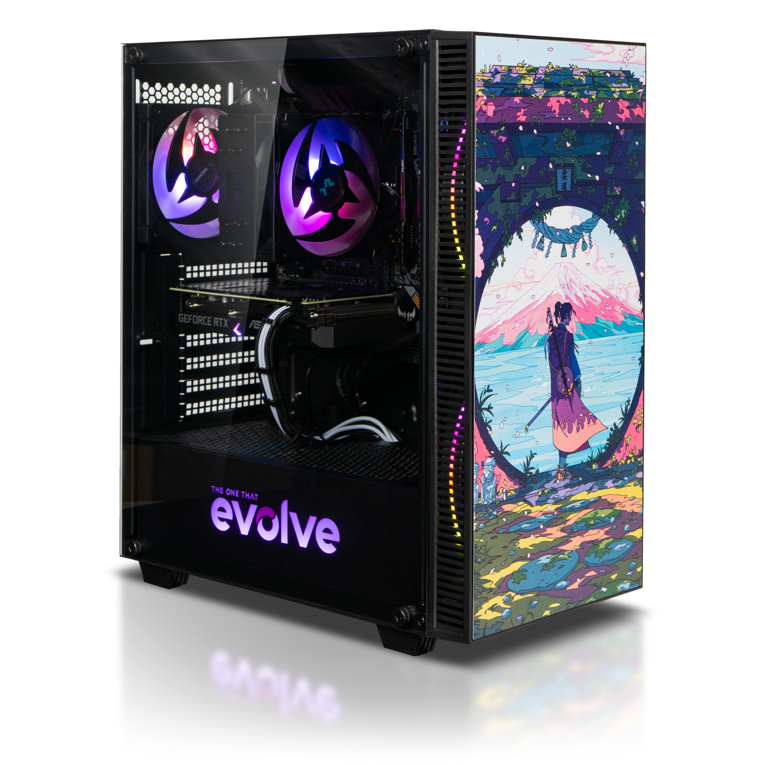 Продать Игровой ПК EVOLVE SpecialPart Samurai v3  (EVSP-Sv3R560N306-16S500GBk) Black по Trade-In интернет-магазине Телемарт -  Киев, Днепр, Украина