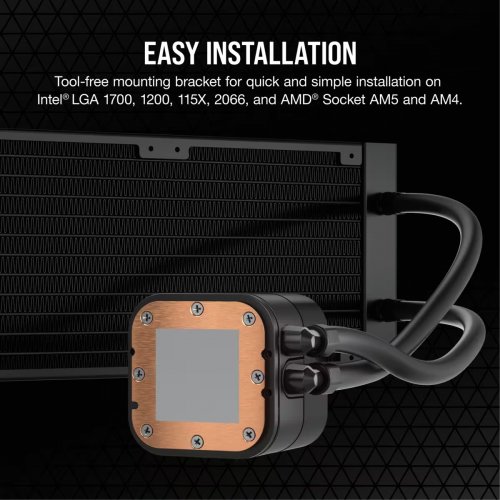 Продати Готова СВО Corsair iCUE H100x RGB ELITE (CW-9060065-WW) за Trade-In у інтернет-магазині Телемарт - Київ, Дніпро, Україна фото