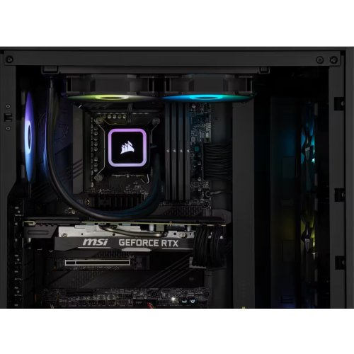 Продати Готова СВО Corsair iCUE H100x RGB ELITE (CW-9060065-WW) за Trade-In у інтернет-магазині Телемарт - Київ, Дніпро, Україна фото