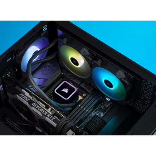 Продати Готова СВО Corsair iCUE H100x RGB ELITE (CW-9060065-WW) за Trade-In у інтернет-магазині Телемарт - Київ, Дніпро, Україна фото