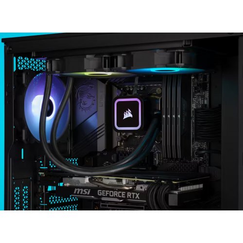 Продати Готова СВО Corsair iCUE H100x RGB ELITE (CW-9060065-WW) за Trade-In у інтернет-магазині Телемарт - Київ, Дніпро, Україна фото