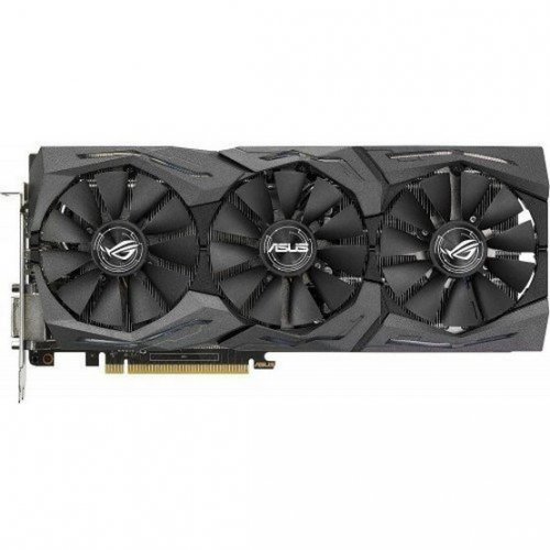 Продать Seller recertified видеокарта Asus ROG GeForce GTX 1070 STRIX OC 8192MB (STRIX-GTX1070-O8G-GAMING) (Следы использования, 483970) по Trade-In интернет-магазине Телемарт - Киев, Днепр, Украина фото
