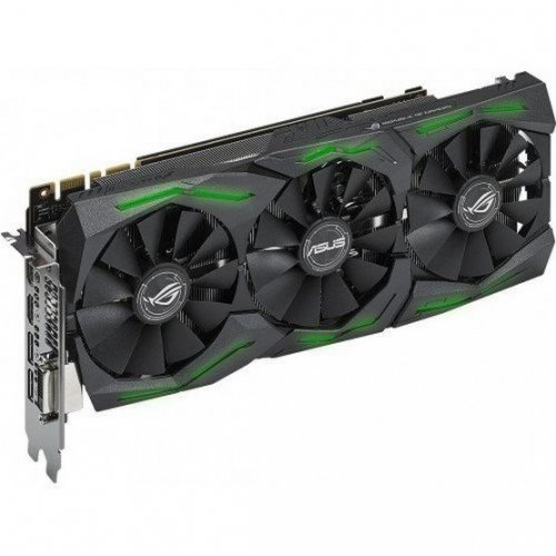 Продать Seller recertified видеокарта Asus ROG GeForce GTX 1070 STRIX OC 8192MB (STRIX-GTX1070-O8G-GAMING) (Следы использования, 483970) по Trade-In интернет-магазине Телемарт - Киев, Днепр, Украина фото