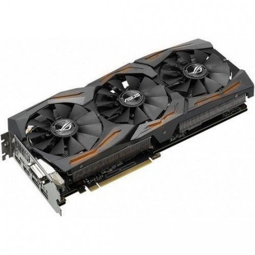 Продать Seller recertified видеокарта Asus ROG GeForce GTX 1070 STRIX OC 8192MB (STRIX-GTX1070-O8G-GAMING) (Следы использования, 483970) по Trade-In интернет-магазине Телемарт - Киев, Днепр, Украина фото
