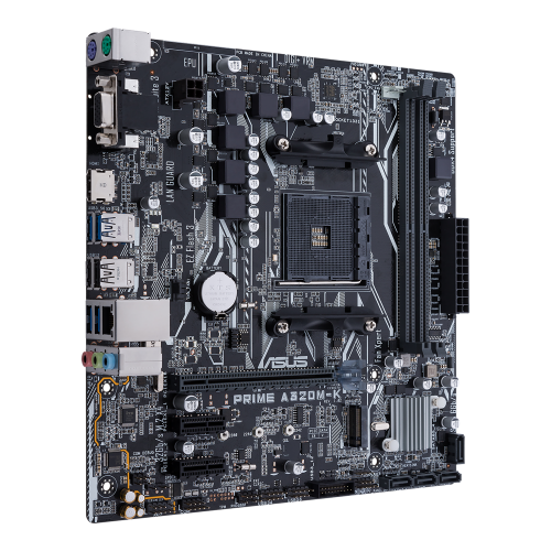 Продати Seller recertified Материнська плата Asus PRIME A320M-K (sAM4, AMD A320) (Сліди використання, 483982) за Trade-In у інтернет-магазині Телемарт - Київ, Дніпро, Україна фото