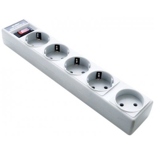 Мережевий фільтр SVEN Optima Base 5m 5 розеток купити в Україні: Київ, Львів, Хмельницький, Тернопіль, Івано-Франківськ | Низька ціна, відгуки, характеристики від TELEMART фото