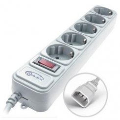 Мережевий фільтр Gemix Surge protector 1.8m (Gemix 1.8m B)