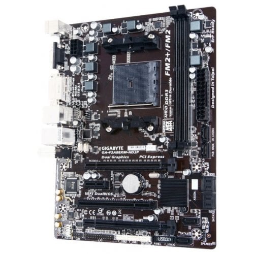 Продати Материнська плата Gigabyte GA-F2A88XM-HD3P (FM2+, AMD A88X) за Trade-In у інтернет-магазині Телемарт - Київ, Дніпро, Україна фото