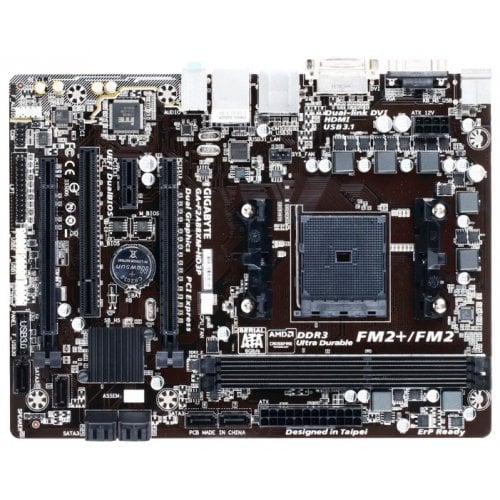 Продати Материнська плата Gigabyte GA-F2A88XM-HD3P (FM2+, AMD A88X) за Trade-In у інтернет-магазині Телемарт - Київ, Дніпро, Україна фото