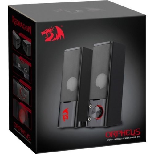 Купити Акустична система Redragon Orpheus (77601) Black - ціна в Києві, Львові, Вінниці, Хмельницькому, Франківську, Україні | інтернет-магазин TELEMART.UA фото