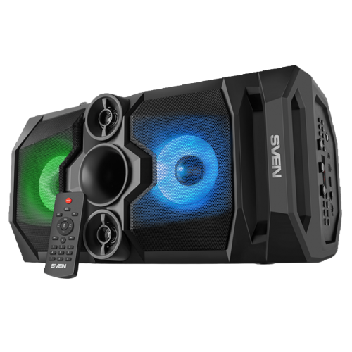 Купить Портативная акустика SVEN PS-655 Black - цена в Харькове, Киеве, Днепре, Одессе
в интернет-магазине Telemart фото