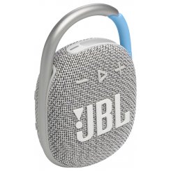 Портативна акустика JBL Clip 4 Eco (JBLCLIP4ECOWHT) White