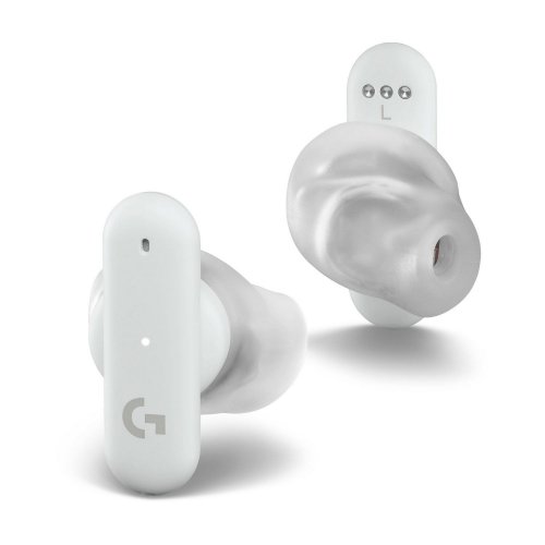 Купить Наушники Logitech FITS True Wireless Gaming Earbuds (985-001183) White - цена в Харькове, Киеве, Днепре, Одессе
в интернет-магазине Telemart фото