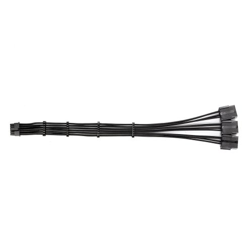 Купить Кастомный кабель питания EVOLVE 16AWG 3 x 8pin to 12pin PCIe 5.0 adapter (EXT-05) Black - цена в Харькове, Киеве, Днепре, Одессе
в интернет-магазине Telemart фото
