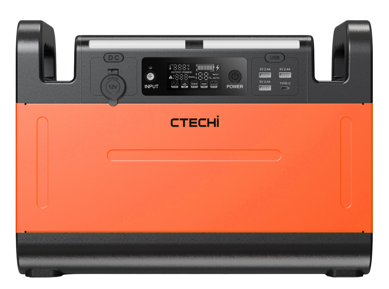 Centrale électrique portable CTECHi GT1500 1500W 1210Wh