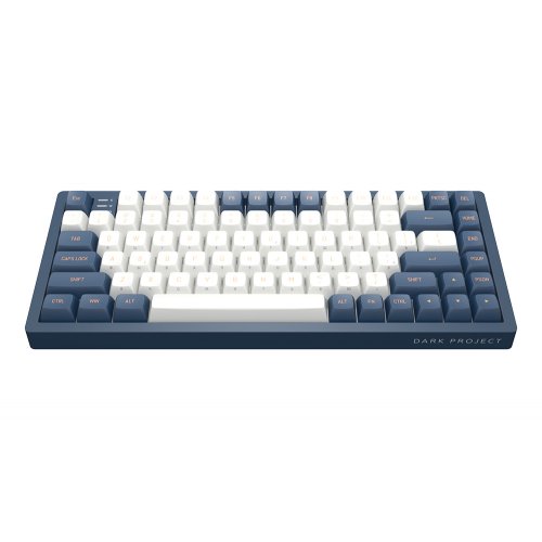 Photo Keyboard Dark Project KD83A PBT Mech. g3ms Sapphire (KB-GSH-871-500004) Blue/White