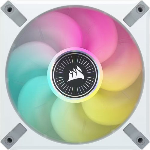 Продати Кулер для корпусу Corsair iCUE ML120 RGB ELITE Premium 120mm PWM Triple Fan with Lighting Node (CO-9050117-WW) White за Trade-In у інтернет-магазині Телемарт - Київ, Дніпро, Україна фото