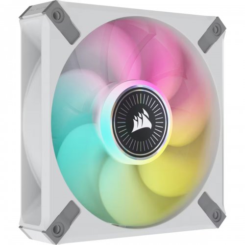 Продати Кулер для корпусу Corsair iCUE ML120 RGB ELITE Premium 120mm PWM Triple Fan with Lighting Node (CO-9050117-WW) White за Trade-In у інтернет-магазині Телемарт - Київ, Дніпро, Україна фото