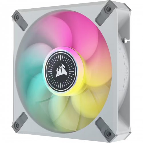 Продати Кулер для корпусу Corsair iCUE ML120 RGB ELITE Premium 120mm PWM Triple Fan with Lighting Node (CO-9050117-WW) White за Trade-In у інтернет-магазині Телемарт - Київ, Дніпро, Україна фото