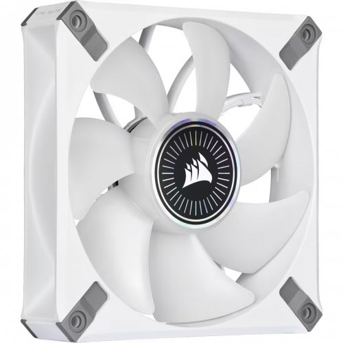 Продати Кулер для корпусу Corsair iCUE ML120 RGB ELITE Premium 120mm PWM Triple Fan with Lighting Node (CO-9050117-WW) White за Trade-In у інтернет-магазині Телемарт - Київ, Дніпро, Україна фото