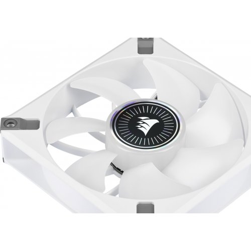 Продати Кулер для корпусу Corsair iCUE ML120 RGB ELITE Premium 120mm PWM Triple Fan with Lighting Node (CO-9050117-WW) White за Trade-In у інтернет-магазині Телемарт - Київ, Дніпро, Україна фото