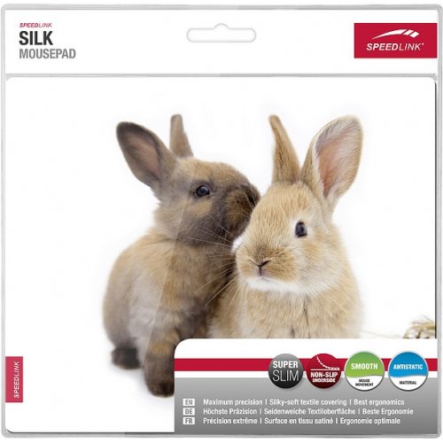 Купить Коврик для мышки Speedlink Rabbit (SL-6242-RABBIT) - цена в Харькове, Киеве, Днепре, Одессе
в интернет-магазине Telemart фото