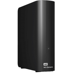 Зовнішній HDD Western Digital Elements Desktop 12TB (WDBWLG0120HBK-EESN) Black
