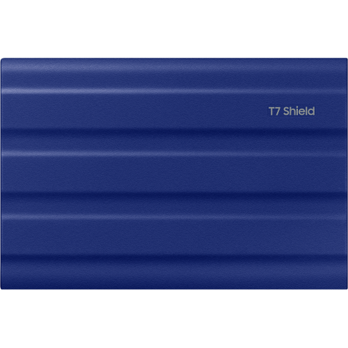 Купить SSD-диск Samsung Portable SSD T7 Shield 2TB USB 3.2 Type-C (MU-PE2T0R/EU) Blue с проверкой совместимости: обзор, характеристики, цена в Киеве, Днепре, Одессе, Харькове, Украине | интернет-магазин TELEMART.UA фото
