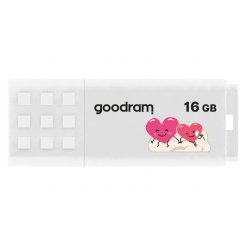 Накопитель Goodram UME2 Valentine 16GB USB 2.0 (UME2-0160W0R11-V) White