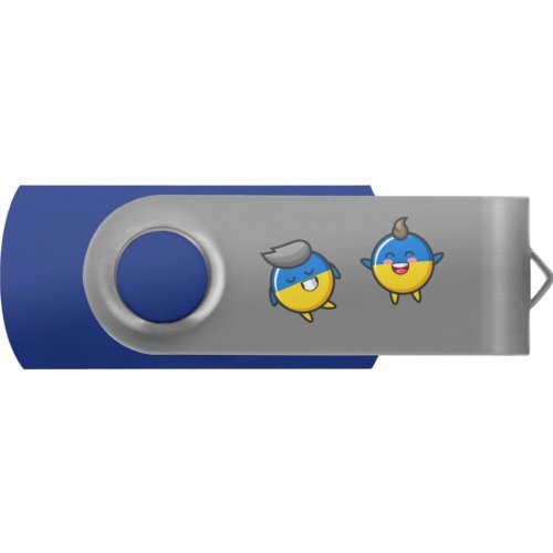 

Goodram UTS2 Ukraine 32GB USB 2.0 (UTS2-0320B0R11-UA) Process Blue