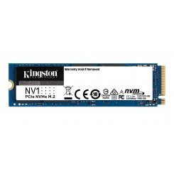Seller recertified SSD-диск Kingston NV1 250GB M.2 (2280 PCI-E) NVMe x4 (SNVS/250G) (Следы использования, ресурс 100%, 486956)