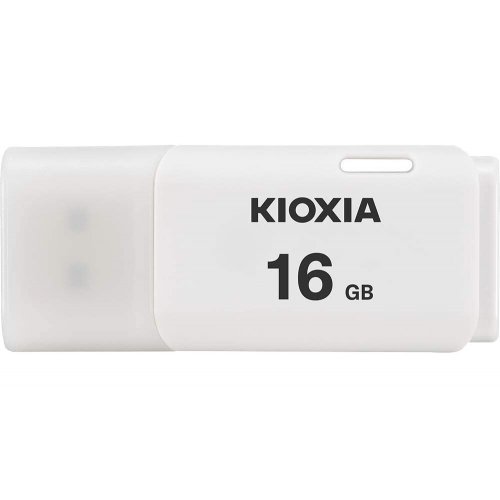 Купити Накопичувач Kioxia TransMemory U202 16GB USB 2.0 (LU202W016GG4) White - ціна в Києві, Львові, Вінниці, Хмельницькому, Франківську, Україні | інтернет-магазин TELEMART.UA фото