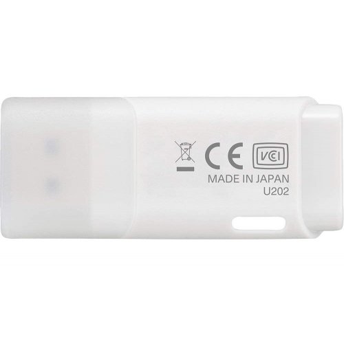 Купити Накопичувач Kioxia TransMemory U202 16GB USB 2.0 (LU202W016GG4) White - ціна в Києві, Львові, Вінниці, Хмельницькому, Франківську, Україні | інтернет-магазин TELEMART.UA фото