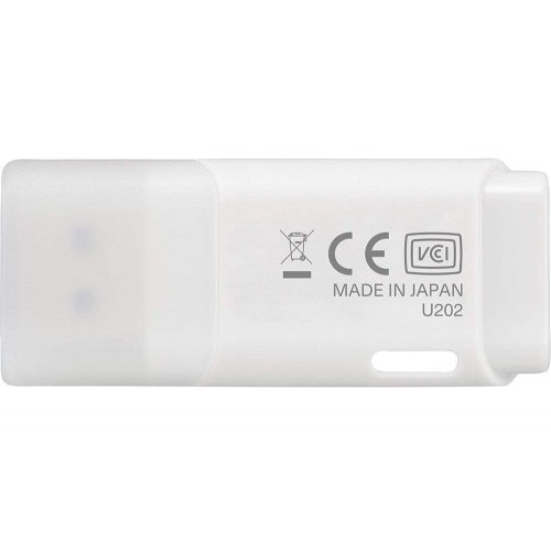 Накопичувач Kioxia TransMemory U202 128GB USB 2.0 (LU202W128GG4) White купити в Україні: Київ, Львів, Хмельницький, Тернопіль, Івано-Франківськ | Низька ціна, відгуки, характеристики від TELEMART фото