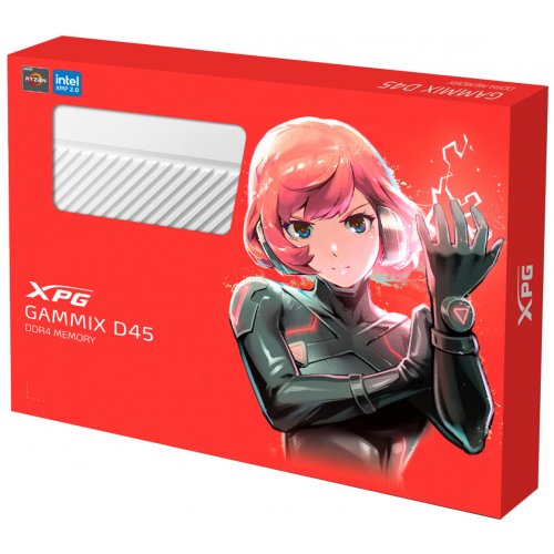 Продать ОЗУ ADATA DDR4 16GB (2x8GB) 3600Mhz XPG Gammix D45 (AX4U36008G18I-DCWHD45) по Trade-In интернет-магазине Телемарт - Киев, Днепр, Украина фото