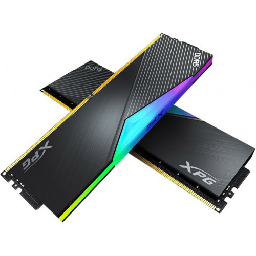 Фото ОЗП ADATA DDR5 32GB (2x16GB) 5600Mhz XPG Lancer RGB (AX5U5600C3616G-DCLARBK)