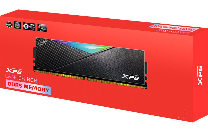 ОЗУ ADATA DDR5 32GB (2x16GB) 5600Mhz XPG Lancer RGB (AX5U5600C3616G ...