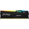 Photo RAM Kingston DDR5 64GB (2x32GB) 6000Mhz FURY Beast RGB Black (KF560C36BBEAK2-64)