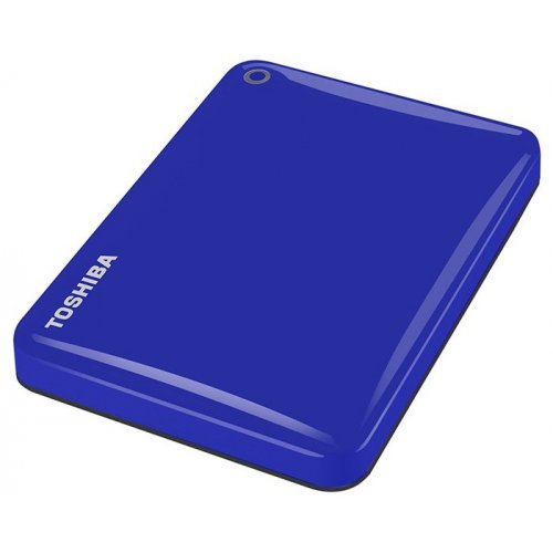 Зовнішній HDD Toshiba Canvio Connect II 1TB HDTC810EL3AA Blue купити в Україні | Telemart фото