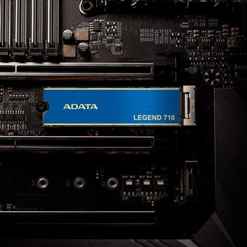 Купить SSD-диск ADATA Legend 710 3D NAND 256GB M.2 (2280 PCI-E) (ALEG-710-256GCS) с проверкой совместимости: обзор, характеристики, цена в Киеве, Днепре, Одессе, Харькове, Украине | интернет-магазин TELEMART.UA фото